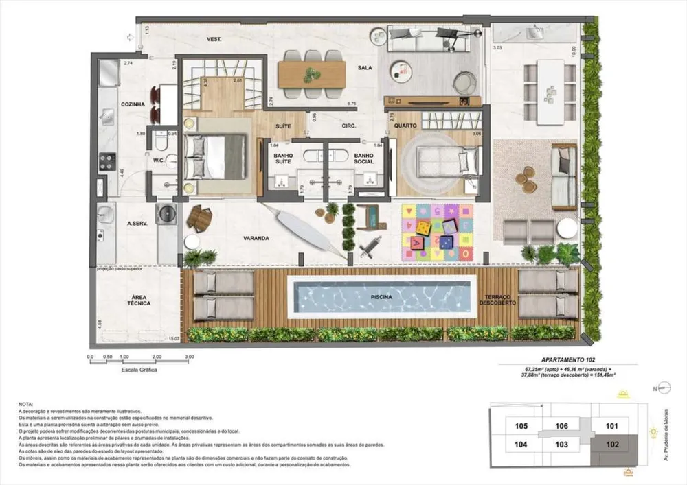 Apartamento, 2 quartos, 113 m² - Foto 10