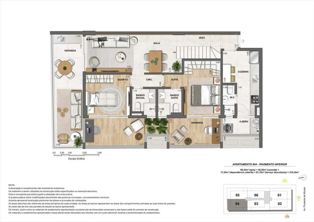 Apartamento, 2 quartos, 113 m² - Foto 6