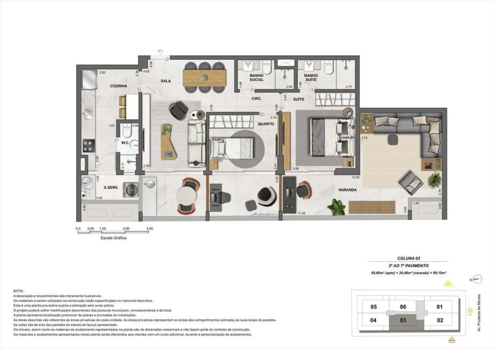 Apartamento, 2 quartos, 113 m² - Foto 15