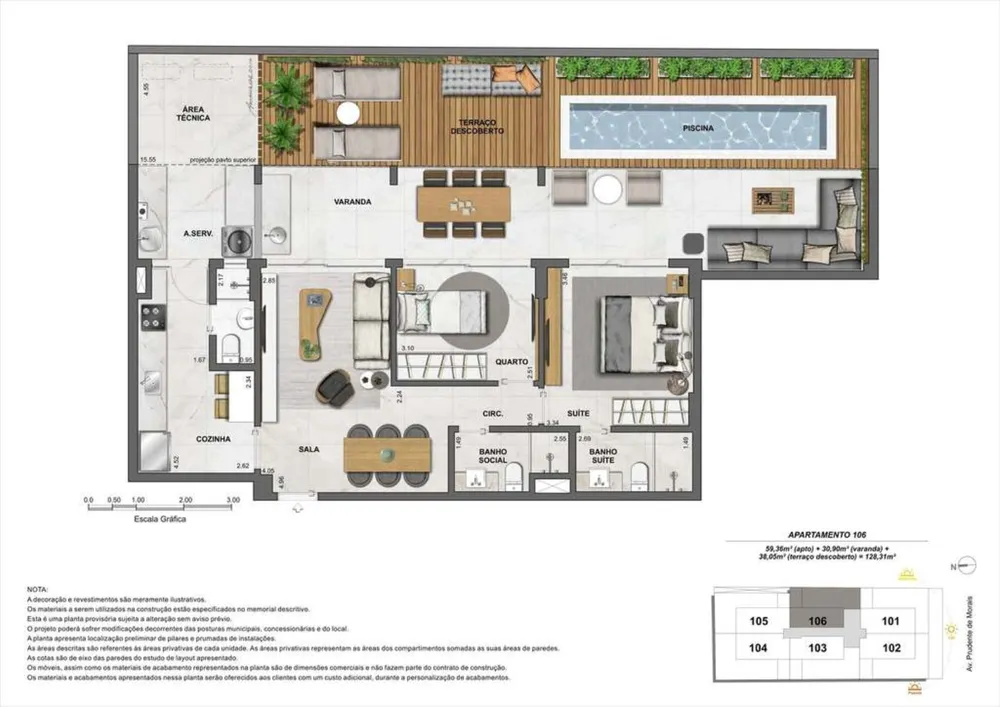 Apartamento, 2 quartos, 113 m² - Foto 20