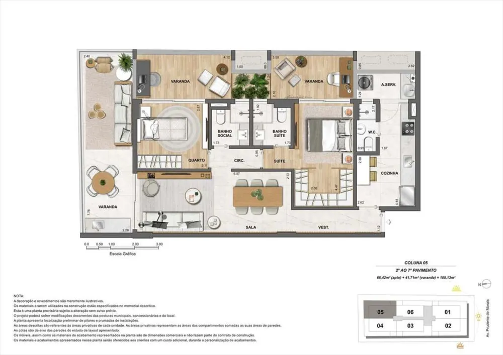 Apartamento, 2 quartos, 113 m² - Foto 17
