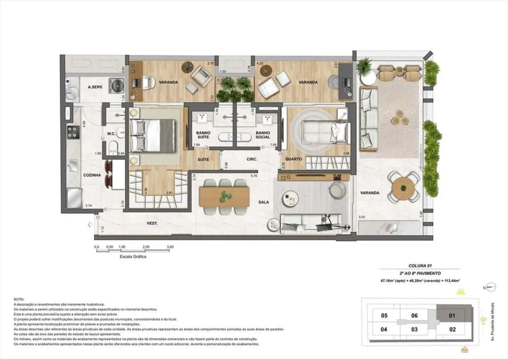 Apartamento, 2 quartos, 113 m² - Foto 18