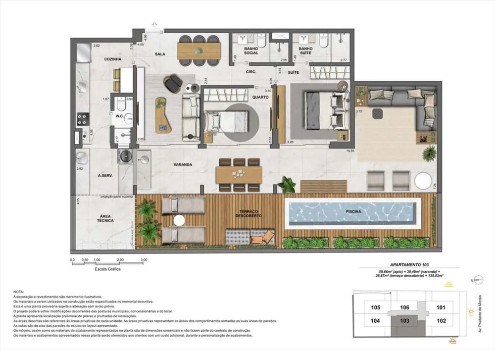 Apartamento, 2 quartos, 113 m² - Foto 21