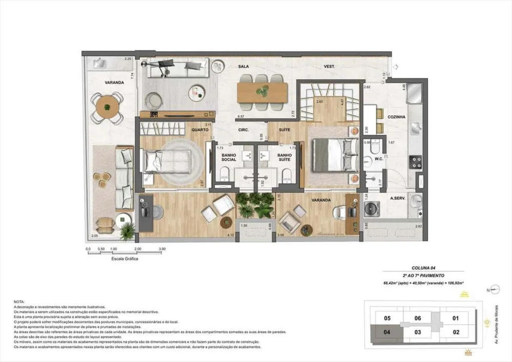 Apartamento, 2 quartos, 113 m² - Foto 16
