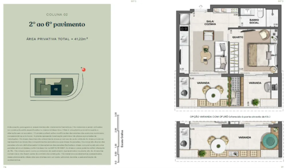 Apartamento, 2 quartos, 77 m² - Foto 17