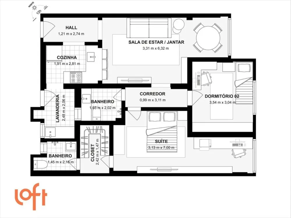 Apartamento, 2 quartos, 78 m² - Foto 15