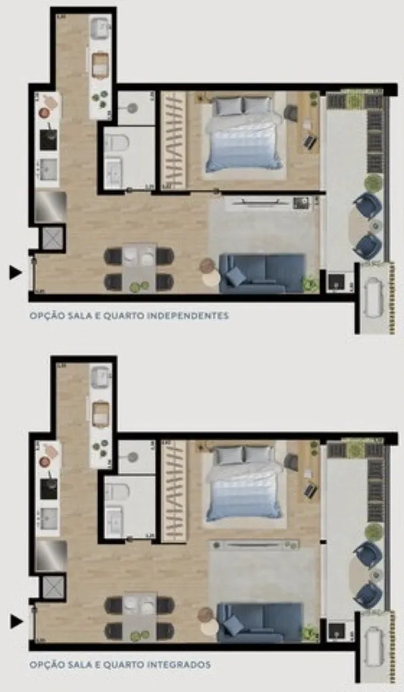 Apartamento, 1 quarto, 46 m² - Foto 4