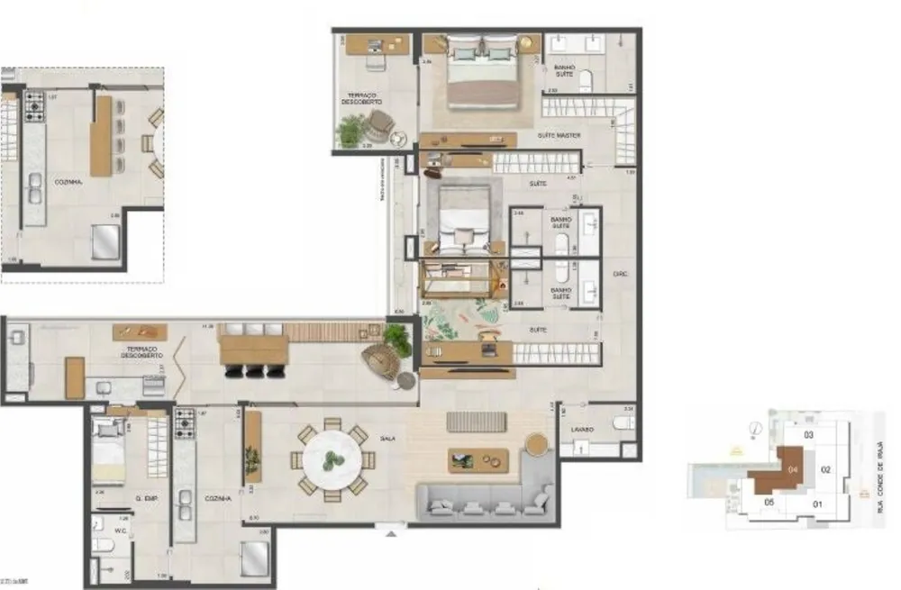 Apartamento, 3 quartos, 150 m² - Foto 11