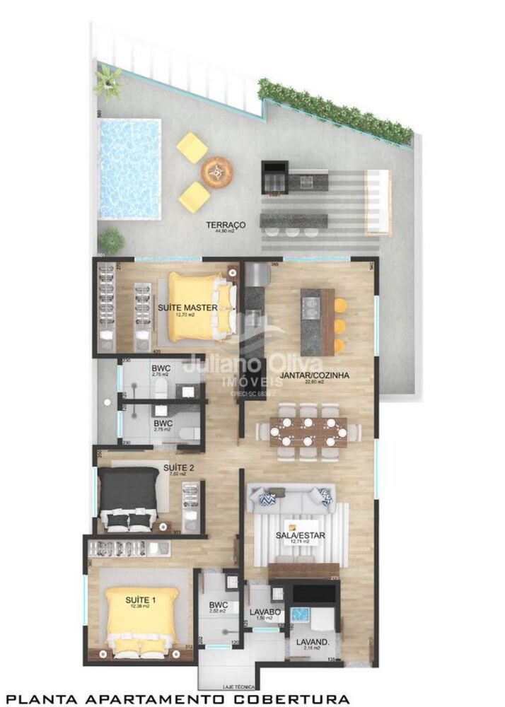 Apartamento, 3 quartos, 84 m² - Foto 22