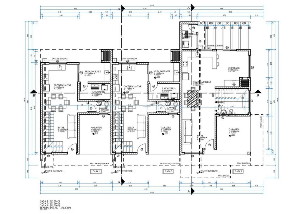 Sobrado, 3 quartos, 119 m² - Foto 13