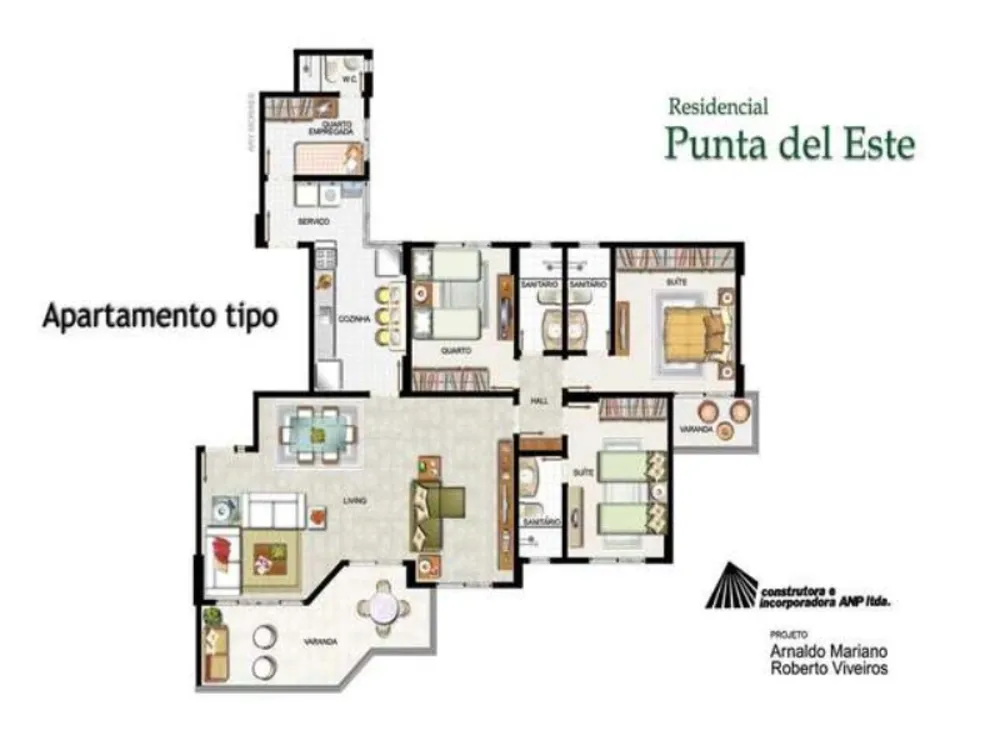 Apartamento, 4 quartos, 135 m² - Foto 3