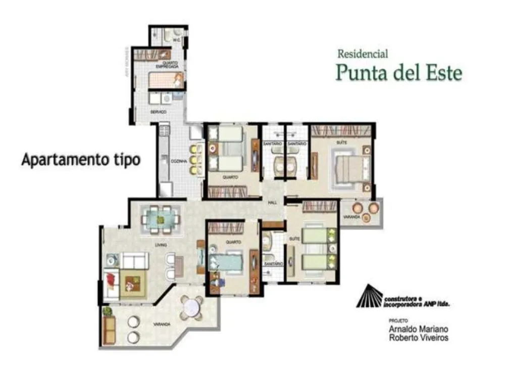 Apartamento, 4 quartos, 135 m² - Foto 4