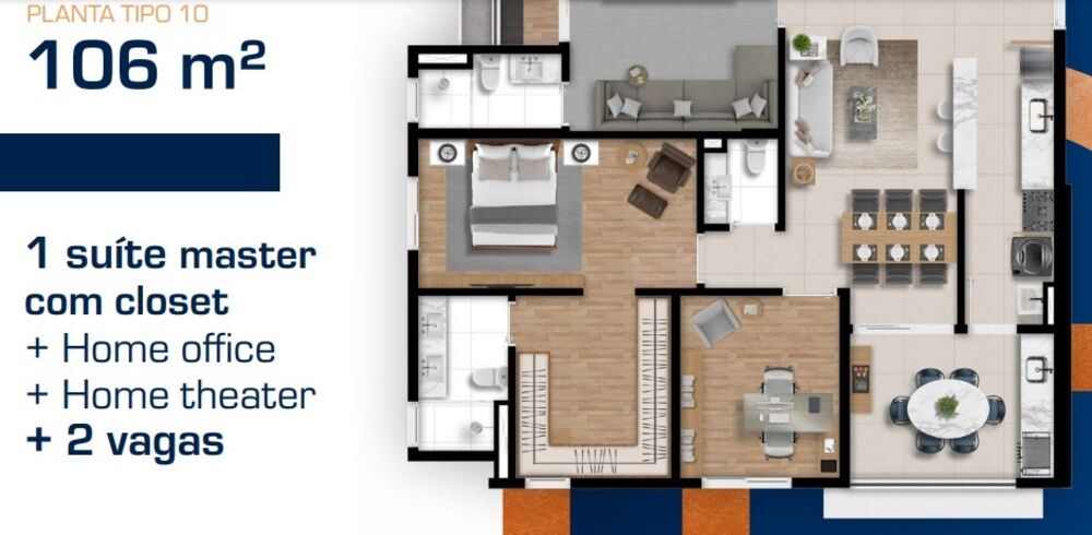 Apartamento, 3 quartos, 101 m² - Foto 21