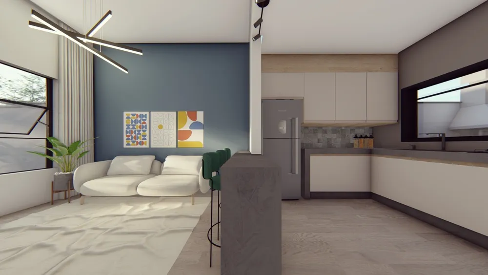 Casa, 2 quartos, 60 m² - Foto 3