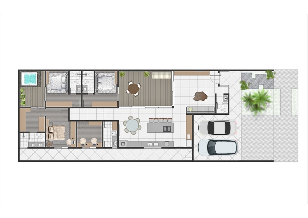 Casa, 3 quartos, 180 m² - Foto 2