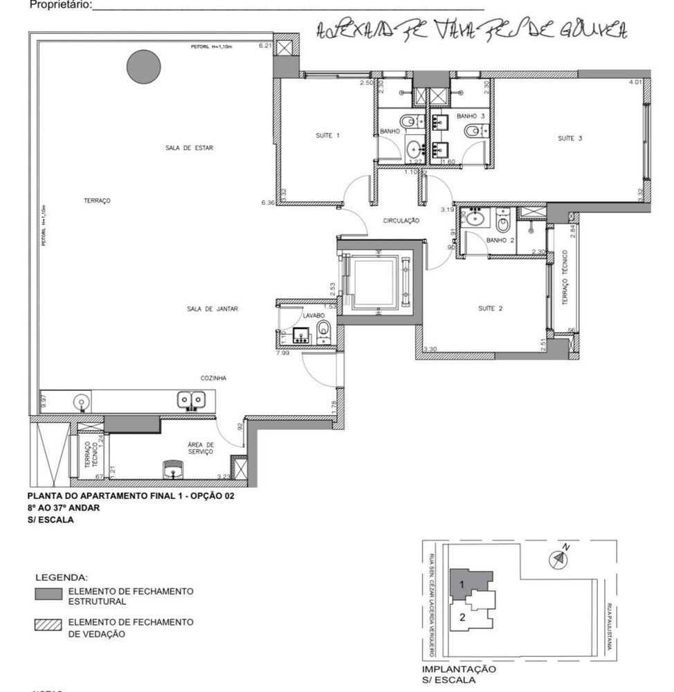 Apartamento, 3 quartos, 144 m² - Foto 7
