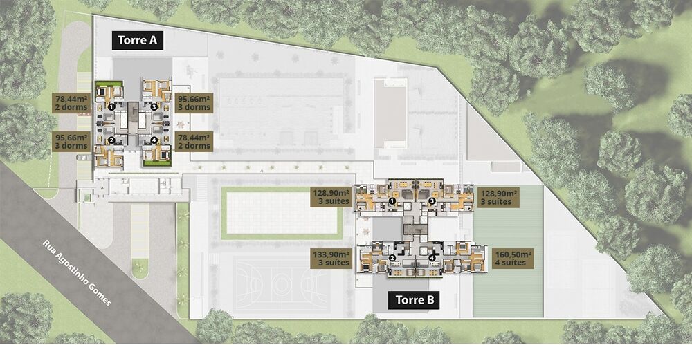 Apartamento, 2 quartos, 78 m² - Foto 3