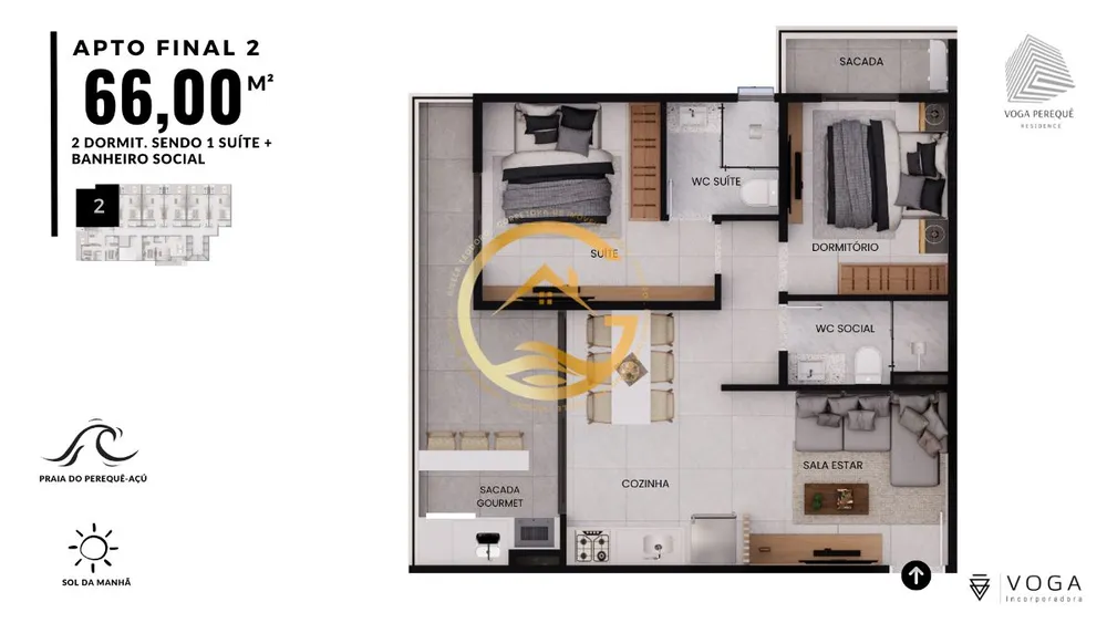 Apartamento, 1 quarto, 37 m² - Foto 15