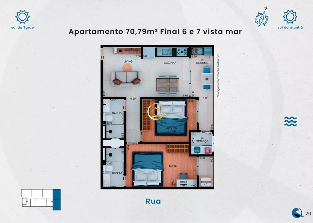 Apartamento, 1 quarto, 41 m² - Foto 10