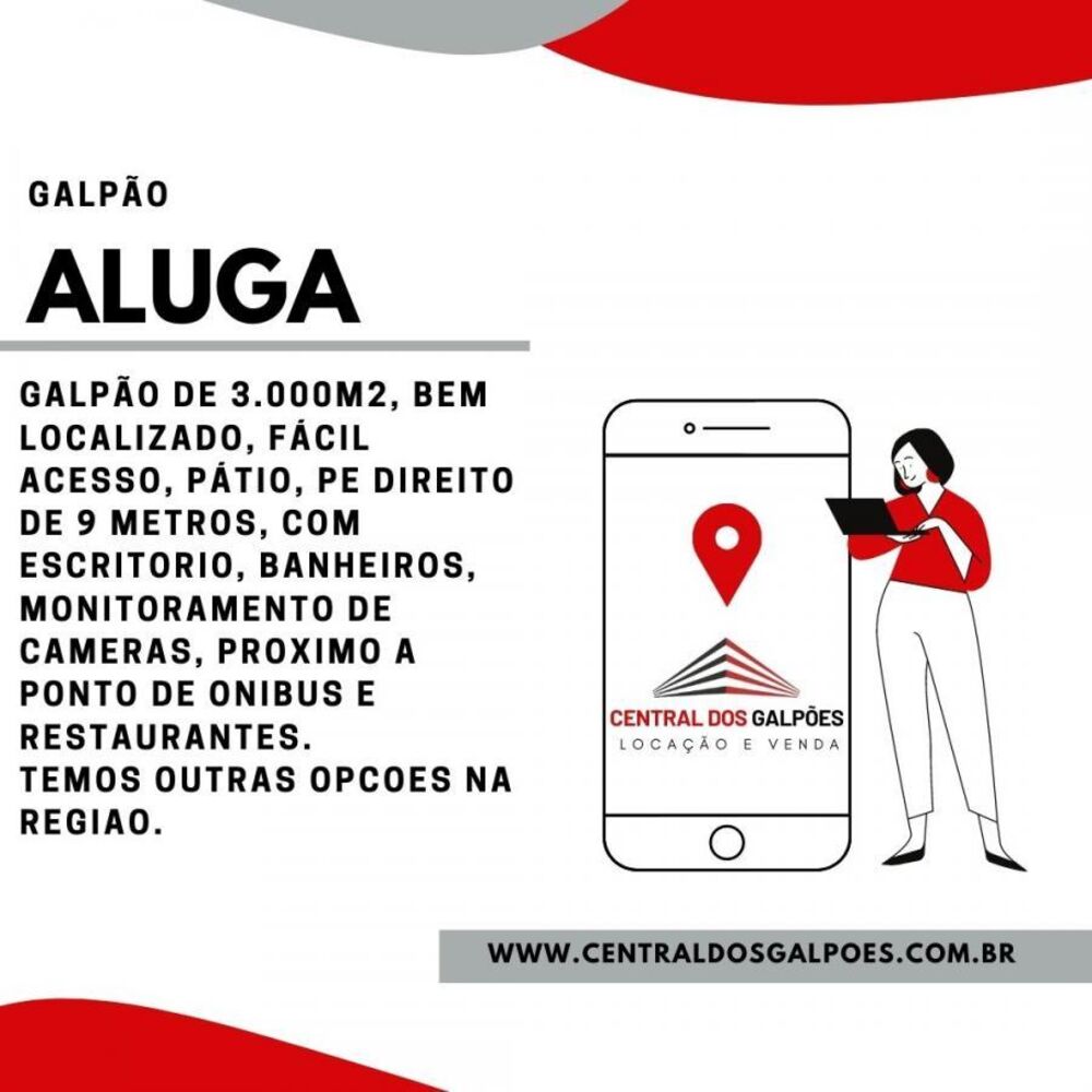 Depósito-Galpão, 3000 m² - Foto 2