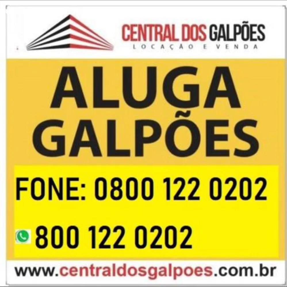 Depósito-Galpão, 1000 m² - Foto 1
