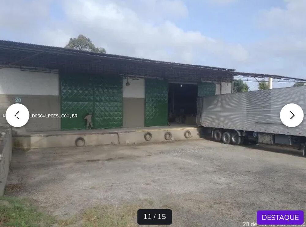 Depósito-Galpão, 500 m² - Foto 1