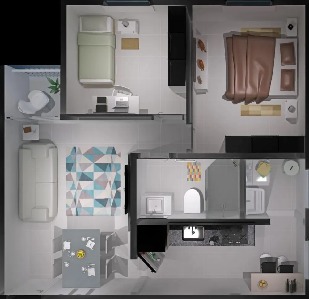 Apartamento, 2 quartos, 51 m² - Foto 8