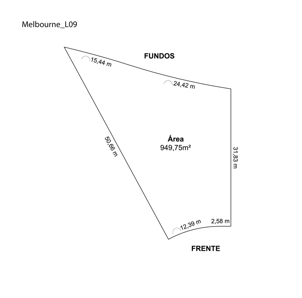Terreno, 950 m² - Foto 2