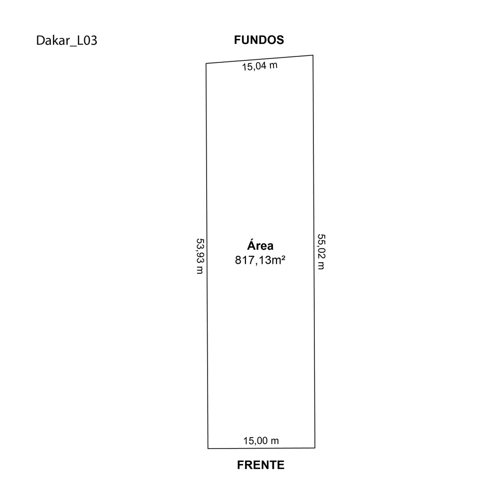 Terreno, 817 m² - Foto 2