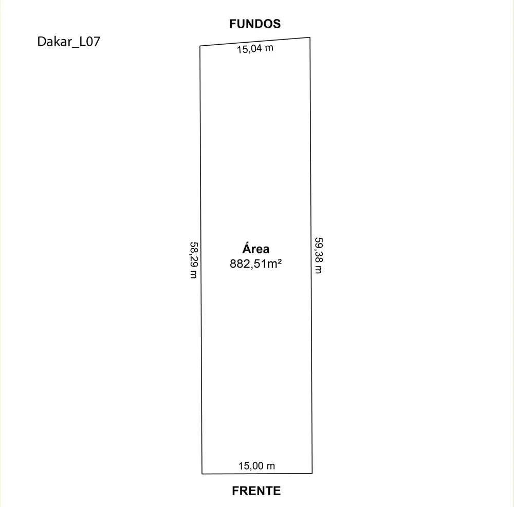 Terreno, 882 m² - Foto 3