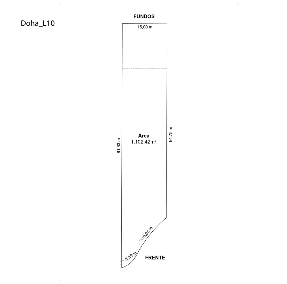 Terreno, 1102 m² - Foto 3