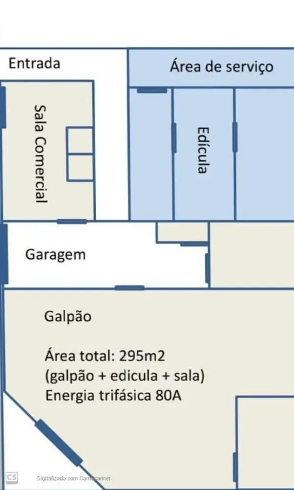 Depósito-Galpão, 294 m² - Foto 6