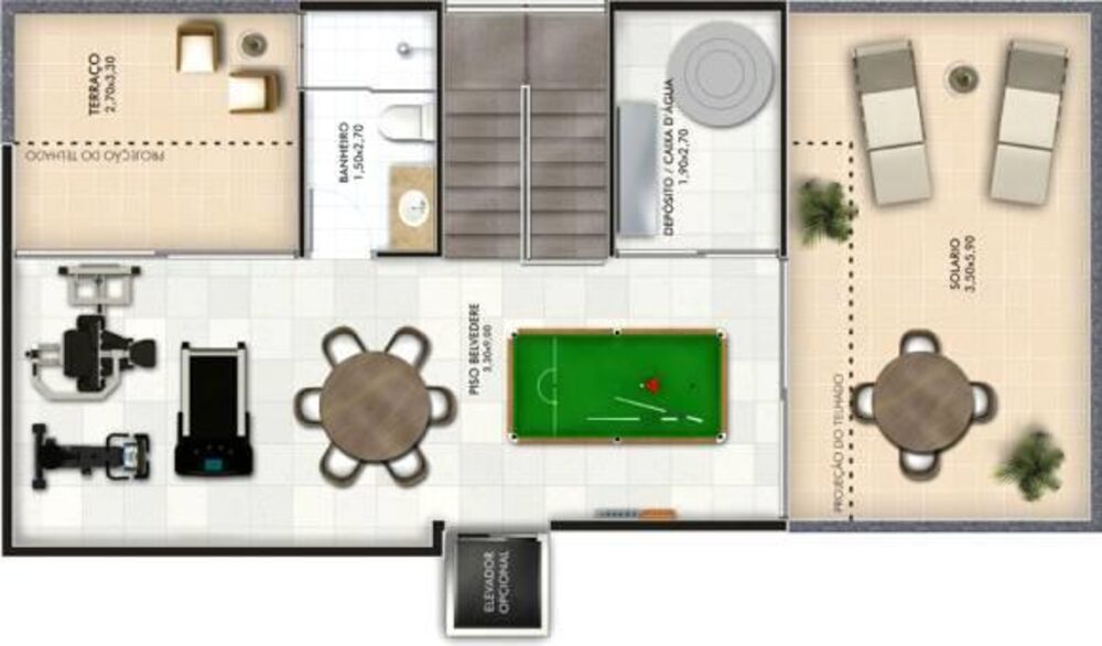 Sobrado, 3 quartos, 237 m² - Foto 3