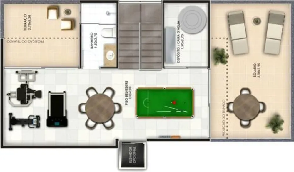 Sobrado, 3 quartos, 237 m² - Foto 3