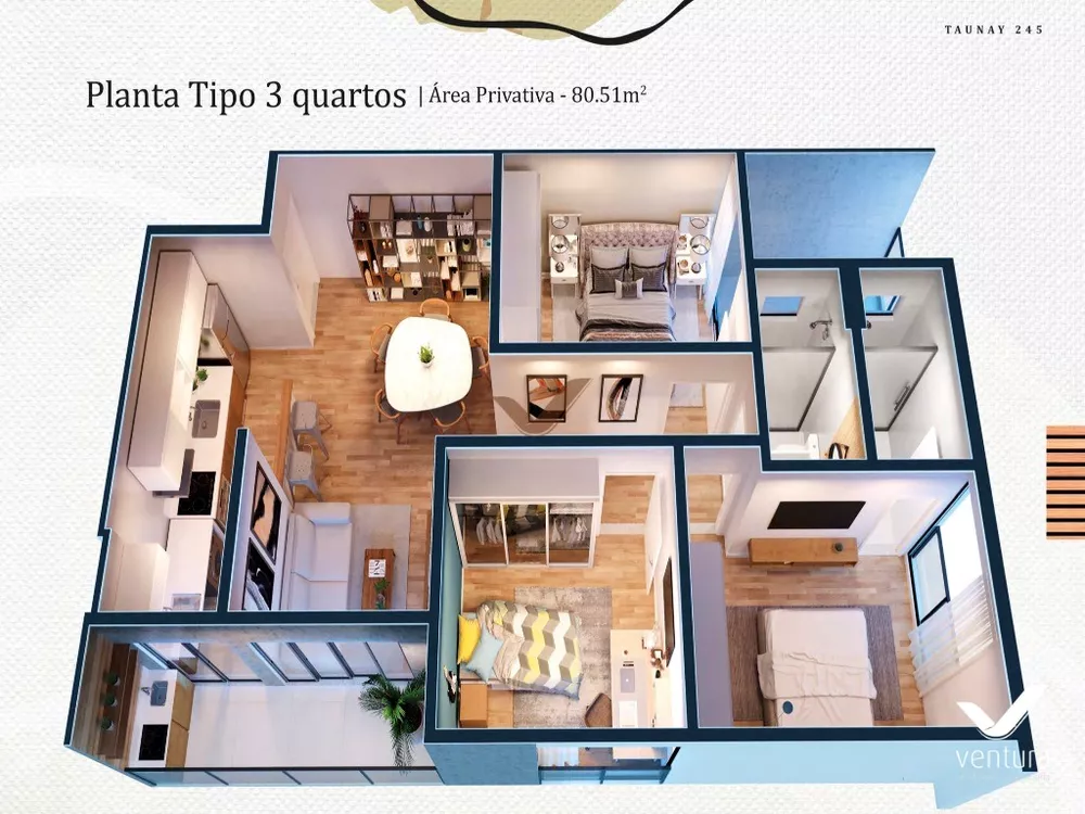 Apartamento, 3 quartos, 80 m² - Foto 18