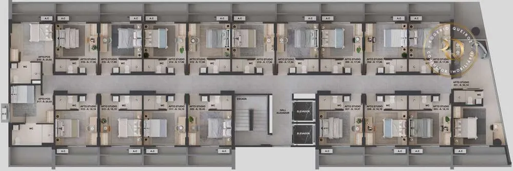Flat/Apart Hotel, 1 quarto, 18 m² - Foto 4