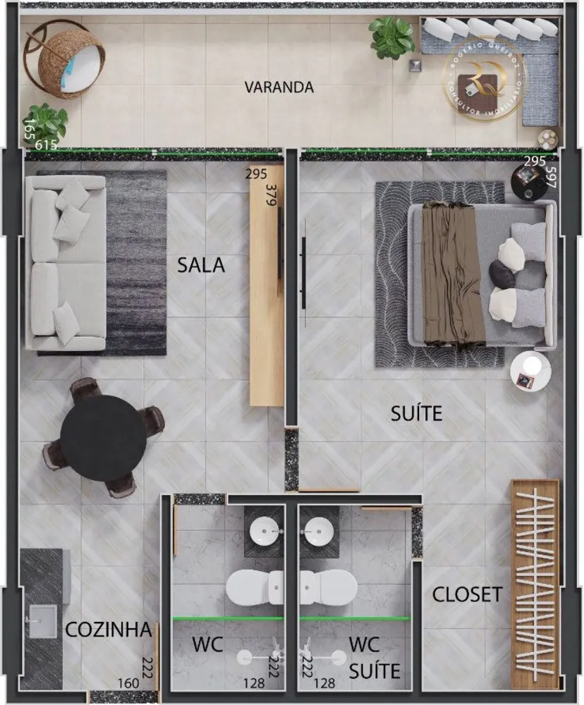 Flat/Apart Hotel, 1 quarto, 24 m² - Foto 4