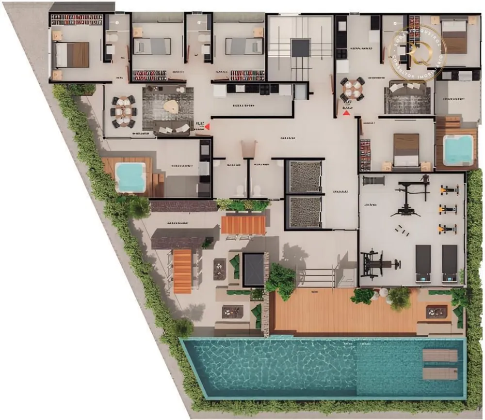 Cobertura, 3 quartos, 57 m² - Foto 3