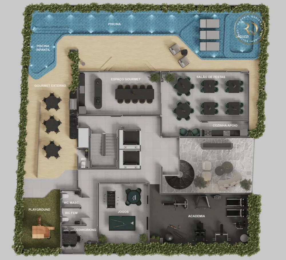 Cobertura, 1 quarto, 29 m² - Foto 2