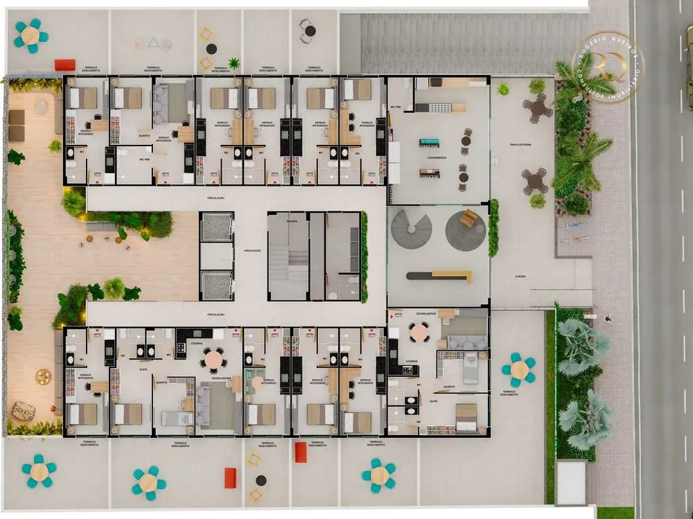 Apartamento, 1 quarto, 45 m² - Foto 3