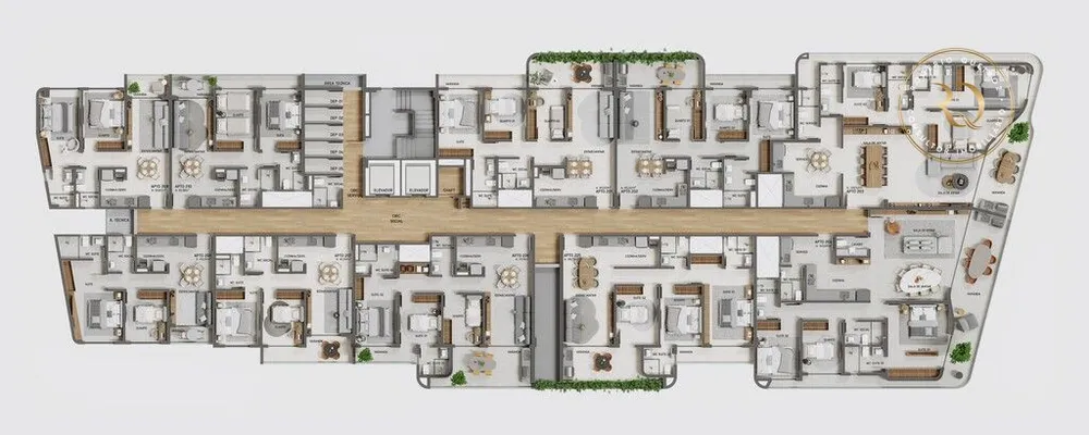 Apartamento, 2 quartos, 60 m² - Foto 2