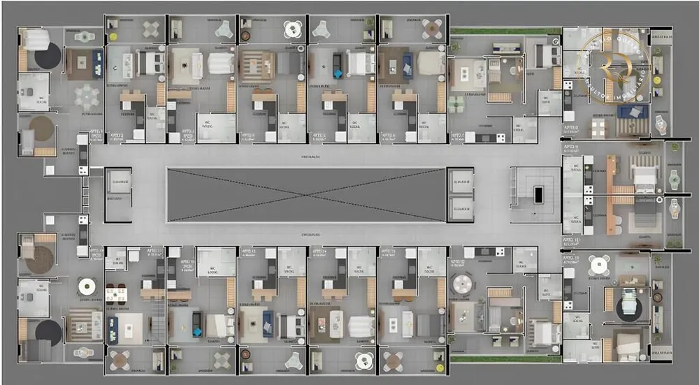 Apartamento, 1 quarto, 45 m² - Foto 4