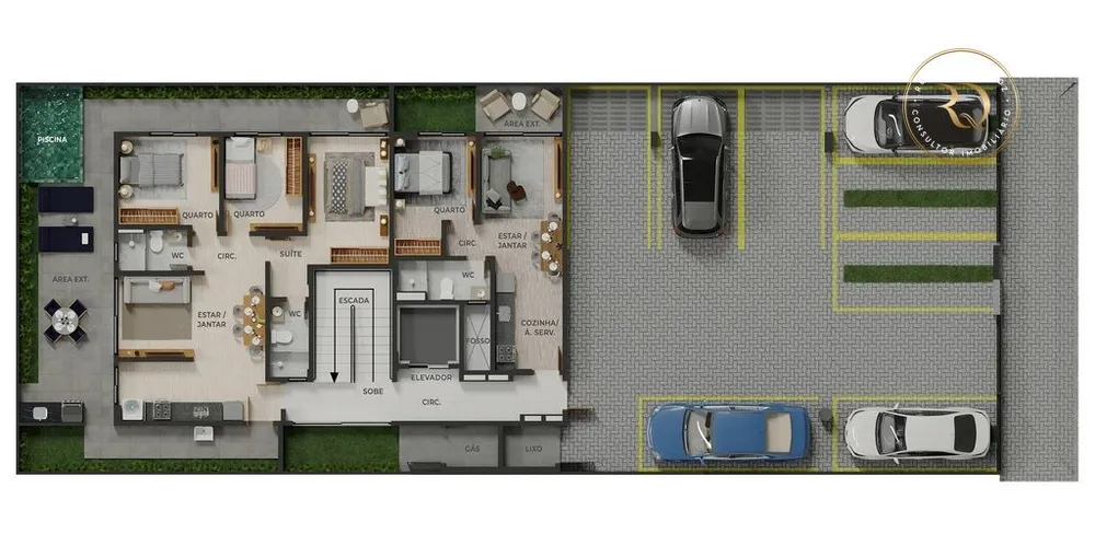 Cobertura, 2 quartos, 101 m² - Foto 4