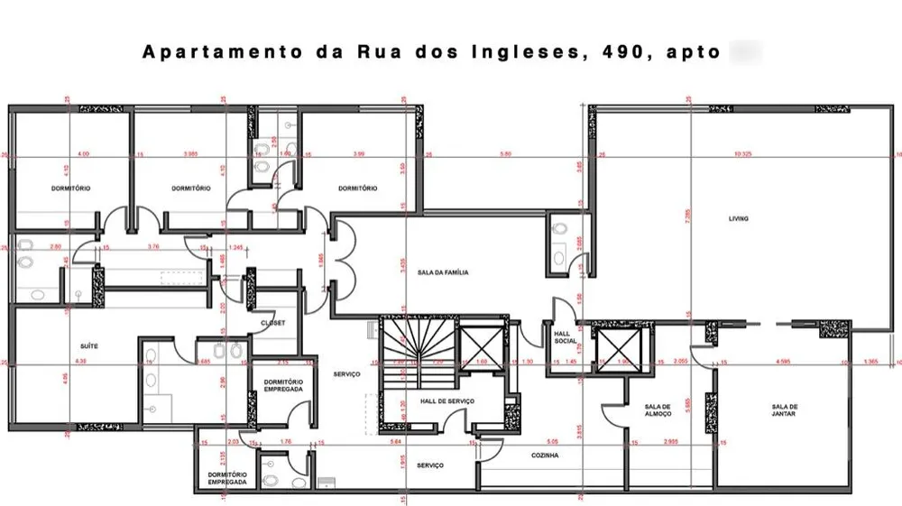 Apartamento, 4 quartos, 383 m² - Foto 1