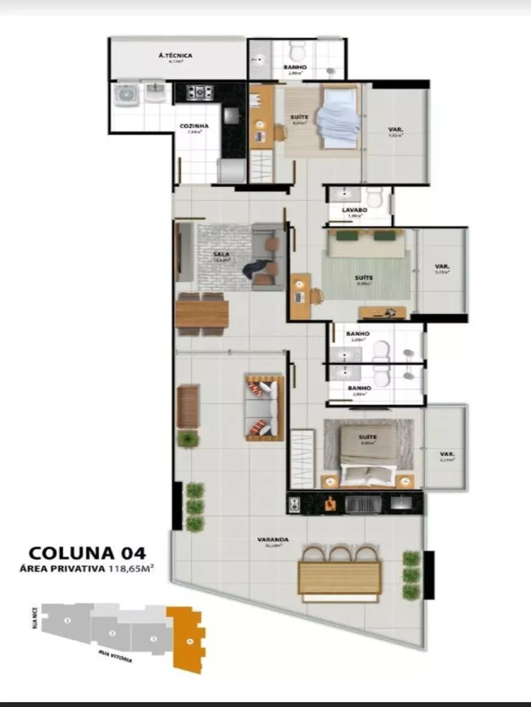 Apartamento, 3 quartos, 85 m² - Foto 5