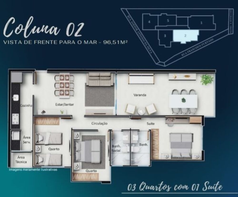 Apartamento, 3 quartos, 130 m² - Foto 4