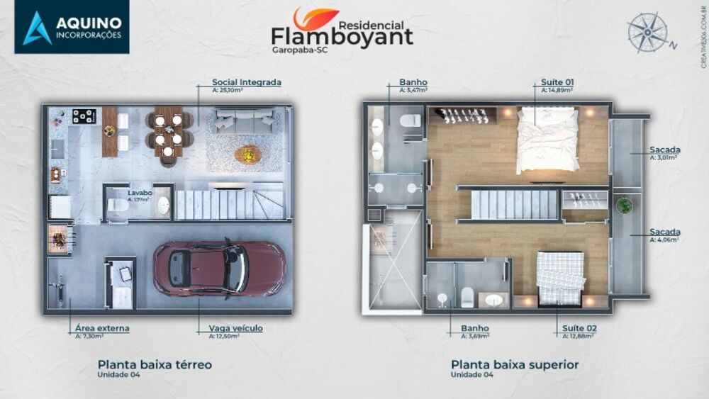 Casa de Condomínio, 2 quartos - Foto 9