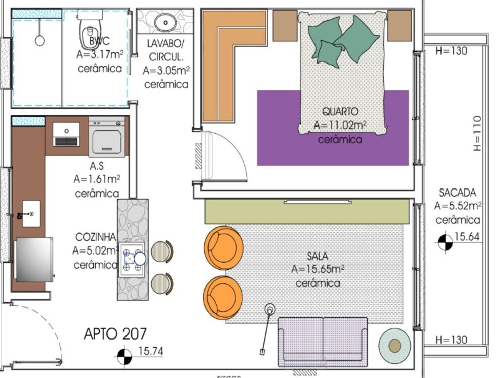 Apartamento, 2 quartos, 146 m² - Foto 3