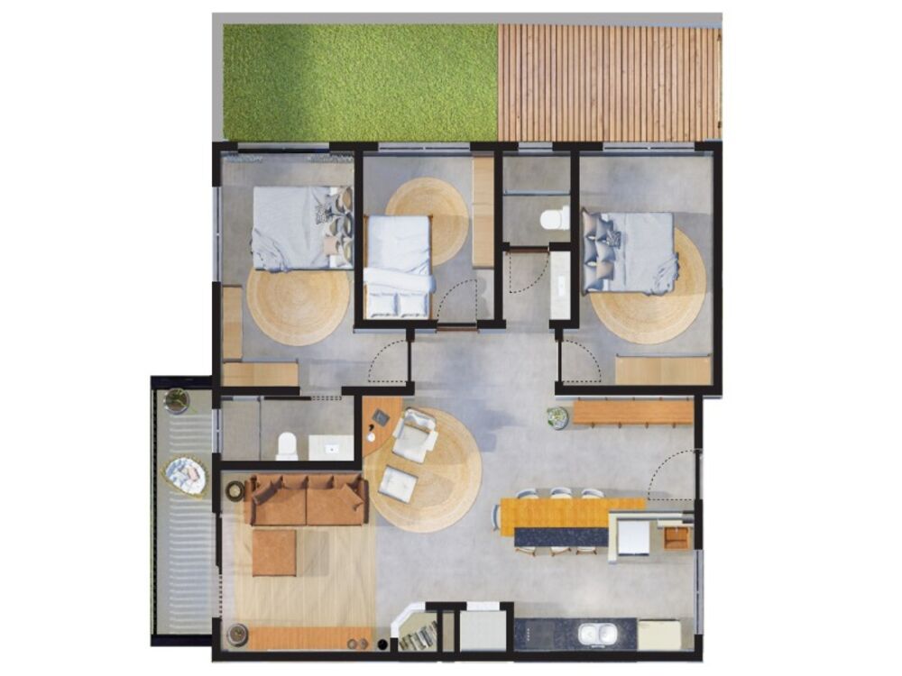 Apartamento, 2 quartos, 146 m² - Foto 8