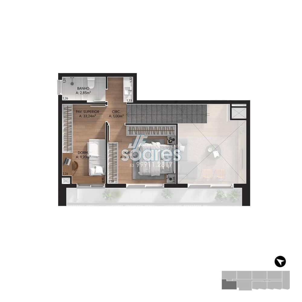 Casa de Condomínio à venda com 2 quartos, 122m² - Foto 24